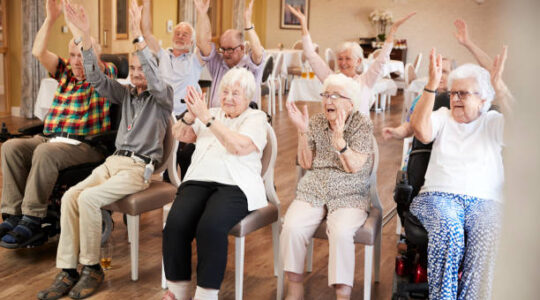 seniorzy na spotkaniu